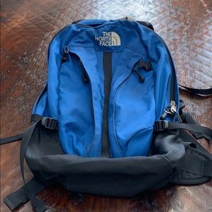 North Face hiking backpack
